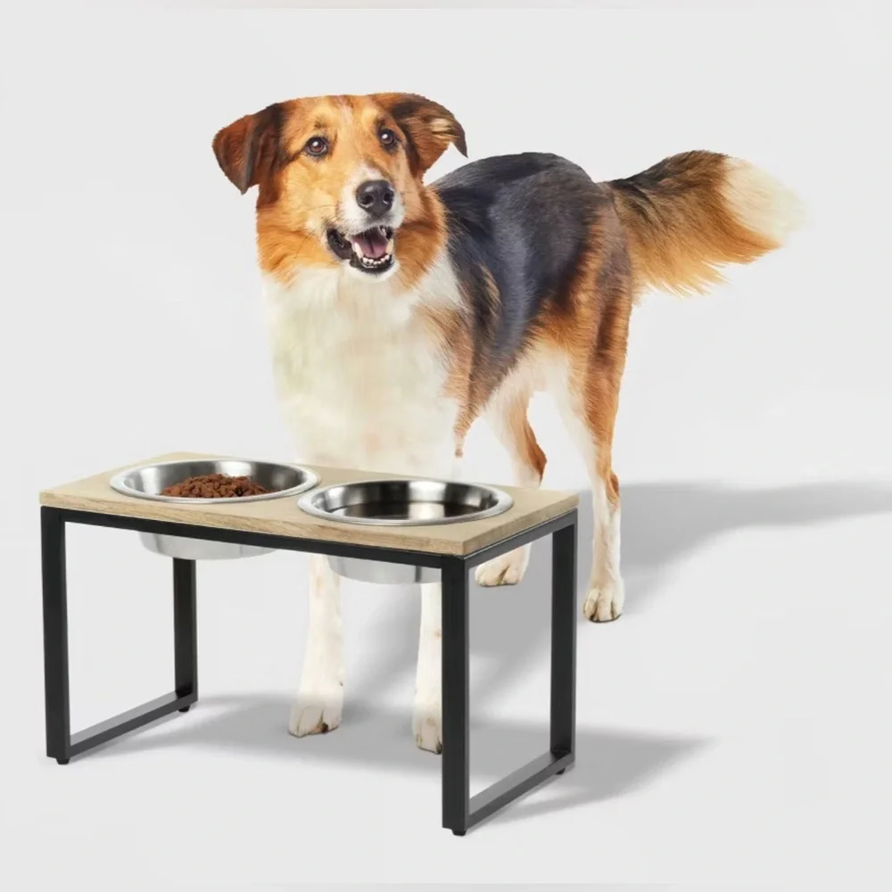 BOOTS & BARKLEY - Collapsible Elevated Feeder Double Cat & Dog Bowl